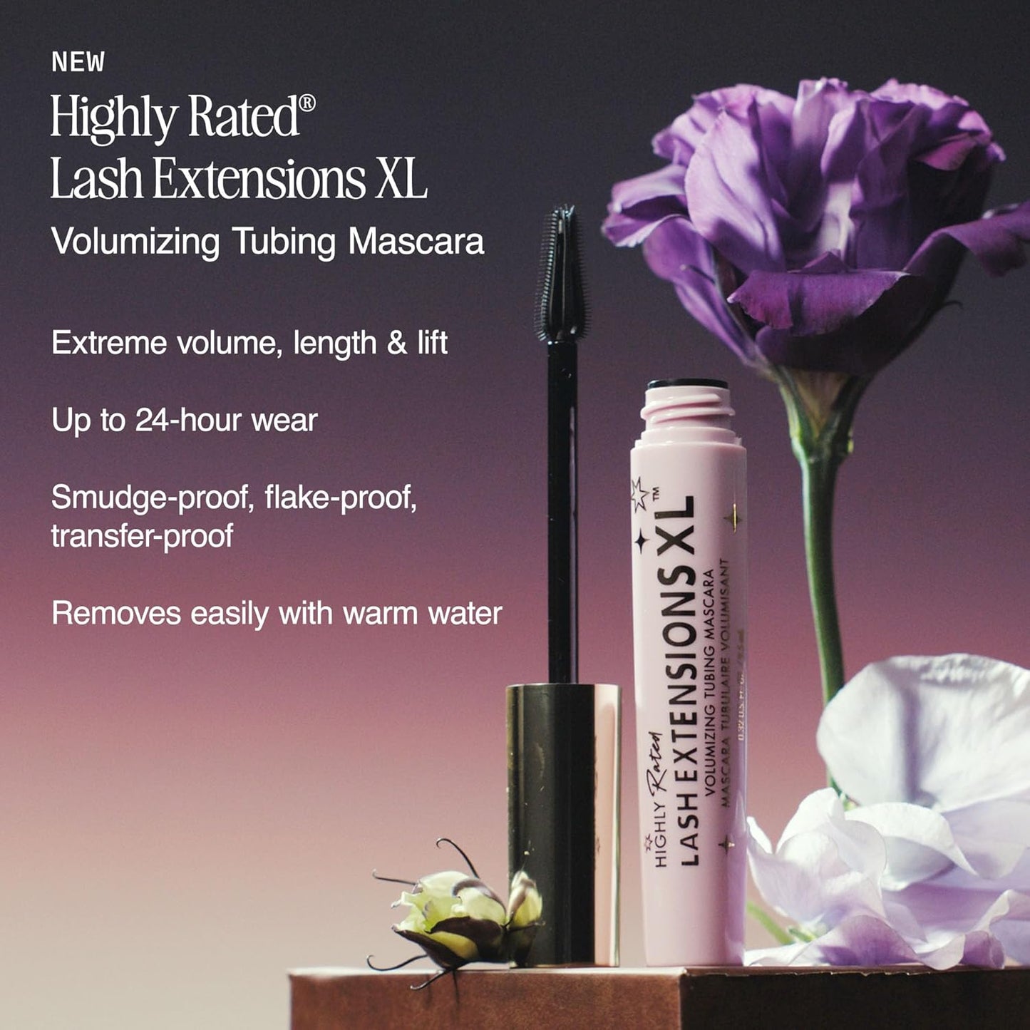 Milani XL Volumizing Tubing Mascara | Extreme Volume, Length & Lift - Brown - 24-Hour Wear