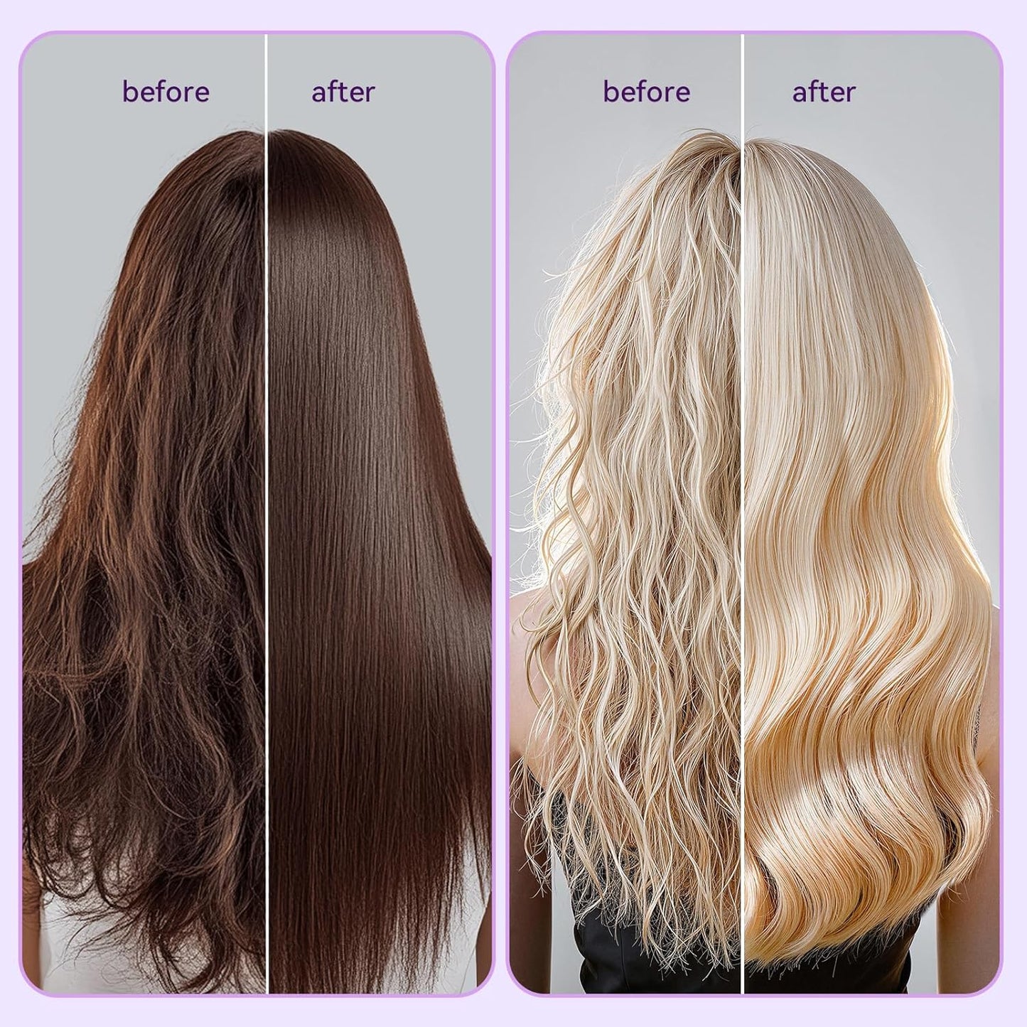 Biotin & Collagen Shampoo and Conditioner Set - Thickening Formula for Hair Loss & Growth | Sulfate-Free, 2×16.9oz