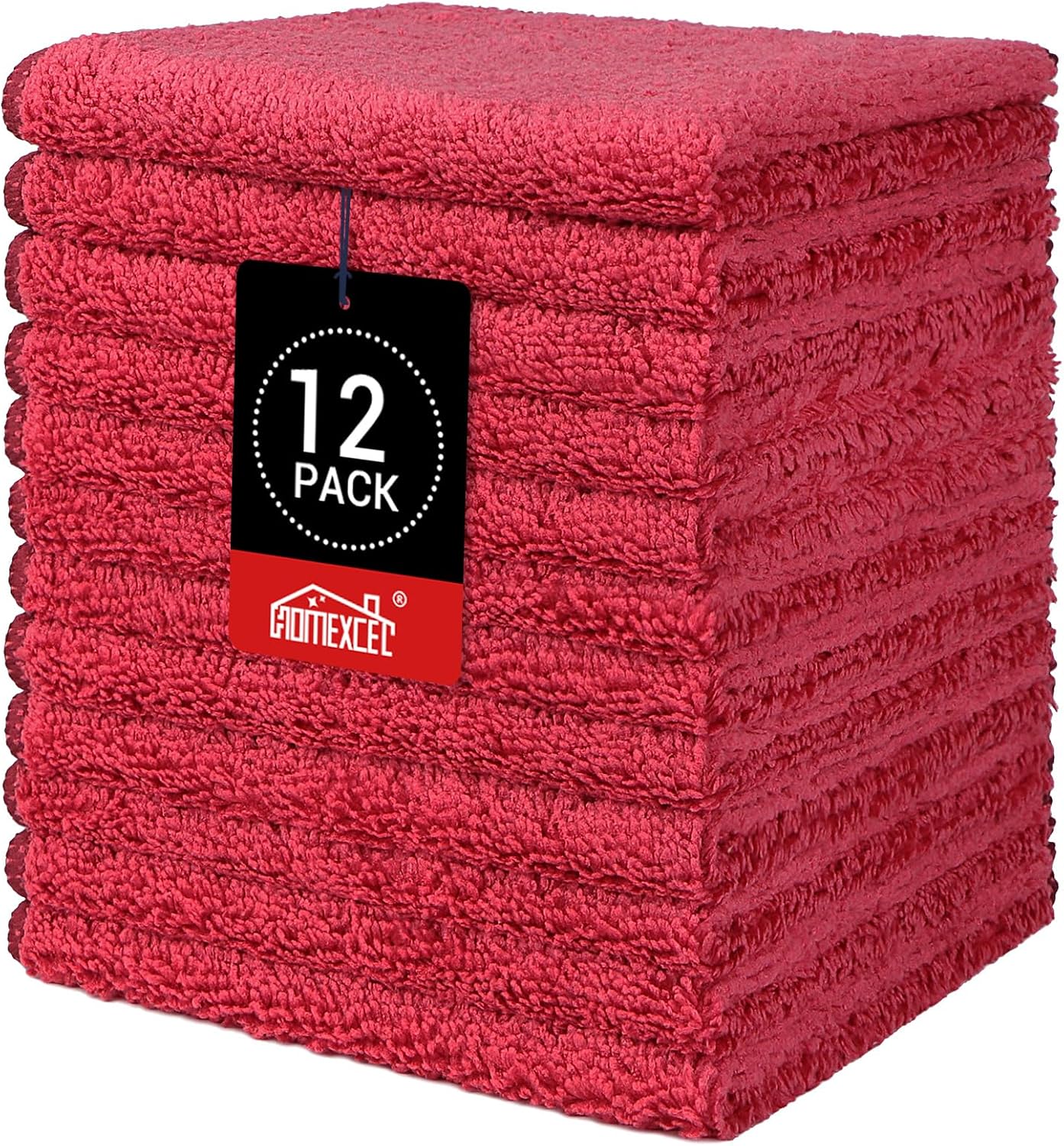 Quick Drying Face Towels - Super Absorbent Wash Cloths for Body & Face | Pink, Light Blue, Green, Navy Blue
