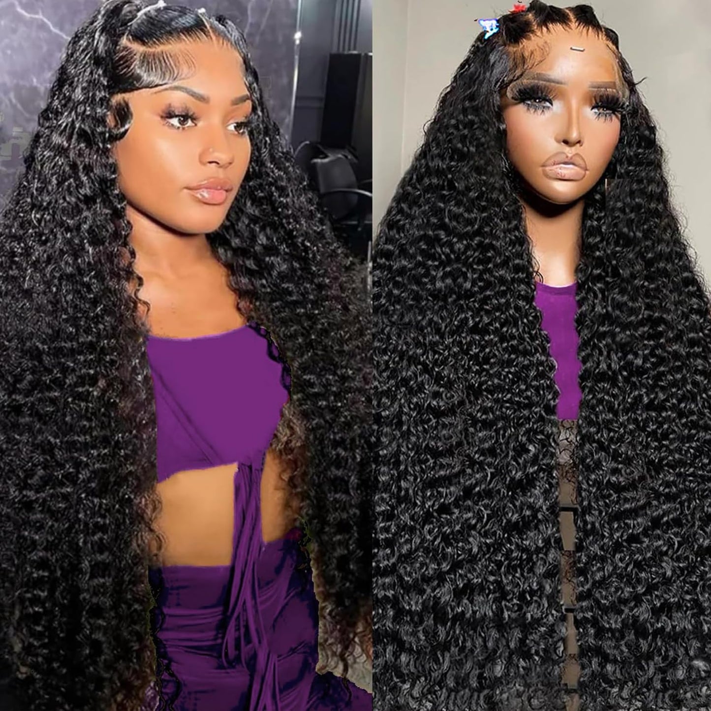 Deep Wave Bob Wig - 200 Density HD Lace Front Human Hair | Glueless Short Curly 12 Inch for Black Women