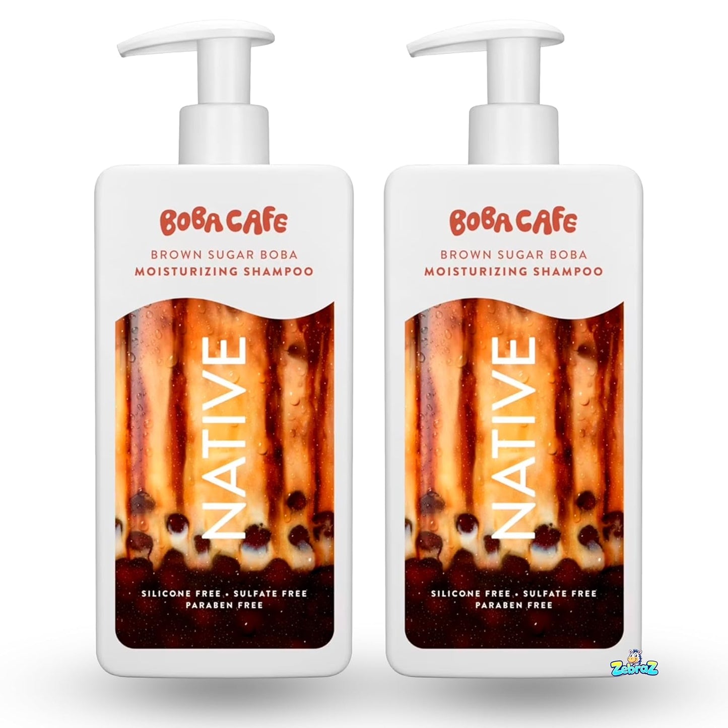 Native Limited Edition Brown Sugar Boba Shampoo & Conditioner | 16.5 fl oz - Set of 2