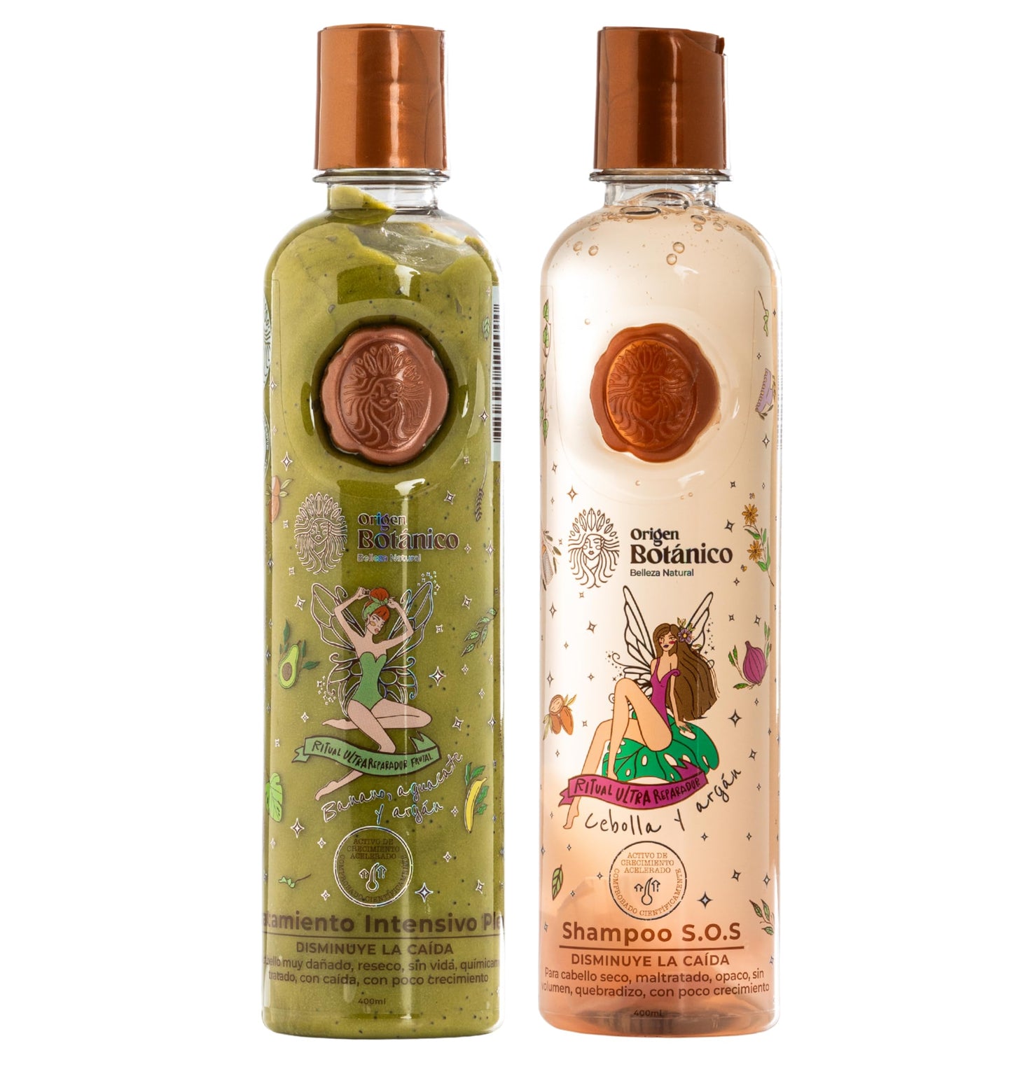 Ritual Botánico Onion Shampoo con Aceite de Argan + Intensive Plex Treatment + Botanical Bomb Mask + DUO Termoprotector – Smoothing Natural Shine & Strength for All Hair Types (KIT 5 + GIF)