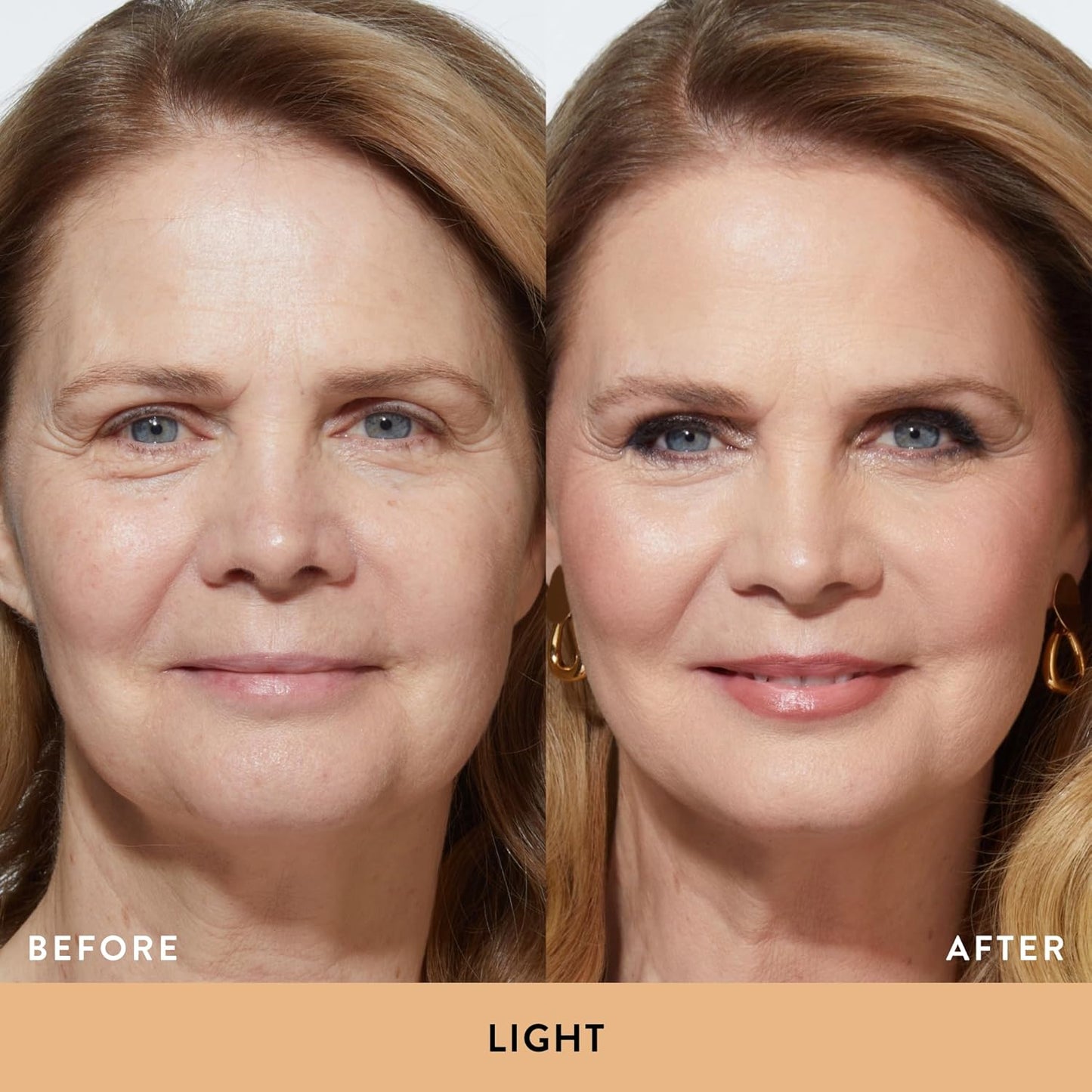 Laura Geller Better Than Block Serum Foundation SPF 50+ | Lightweight, Buildable Coverage for Mature Skin – 02 Light