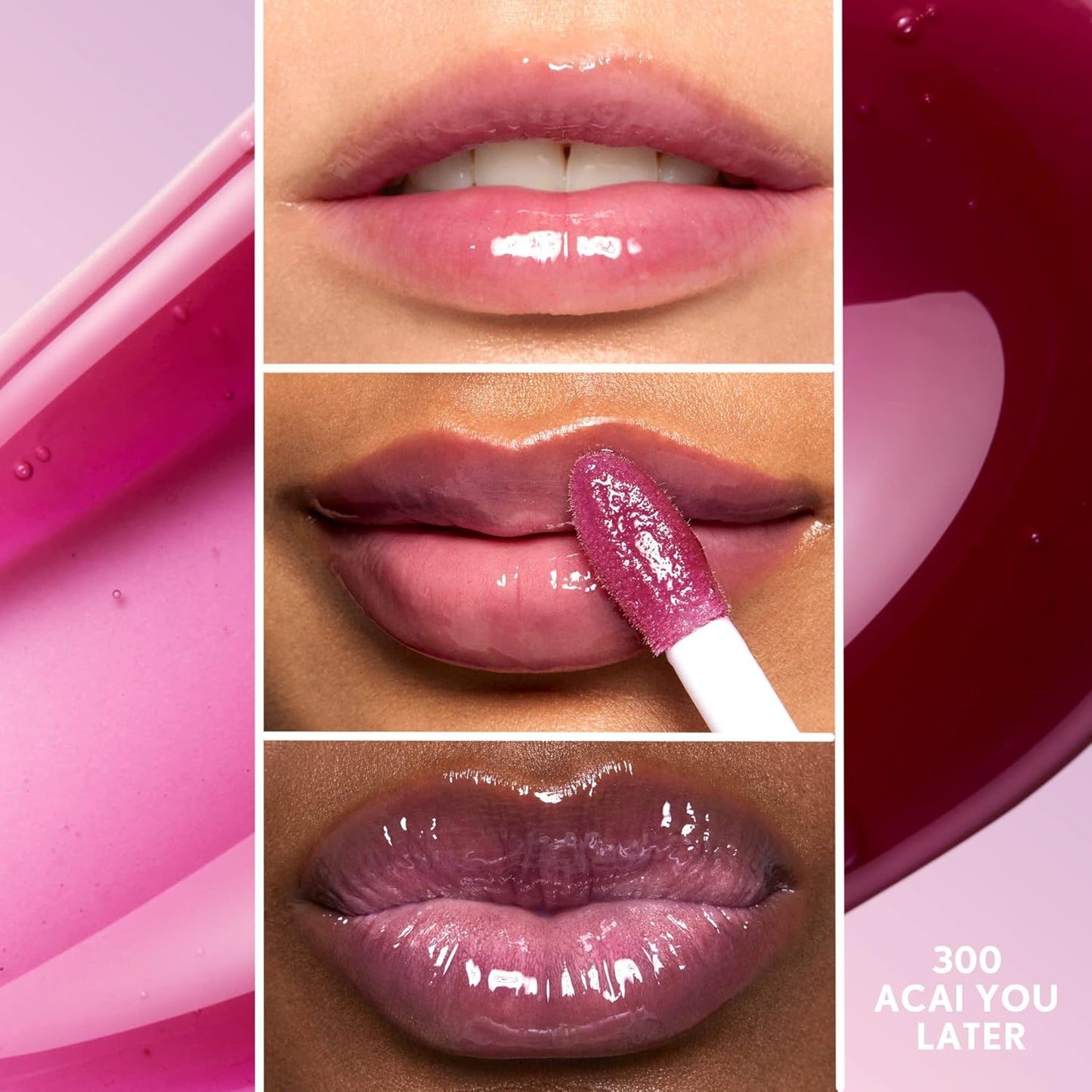 COVERGIRL Clean Fresh Lip Gloss - Sheer Vegan Formula in Acai You Later | 0.33 fl oz