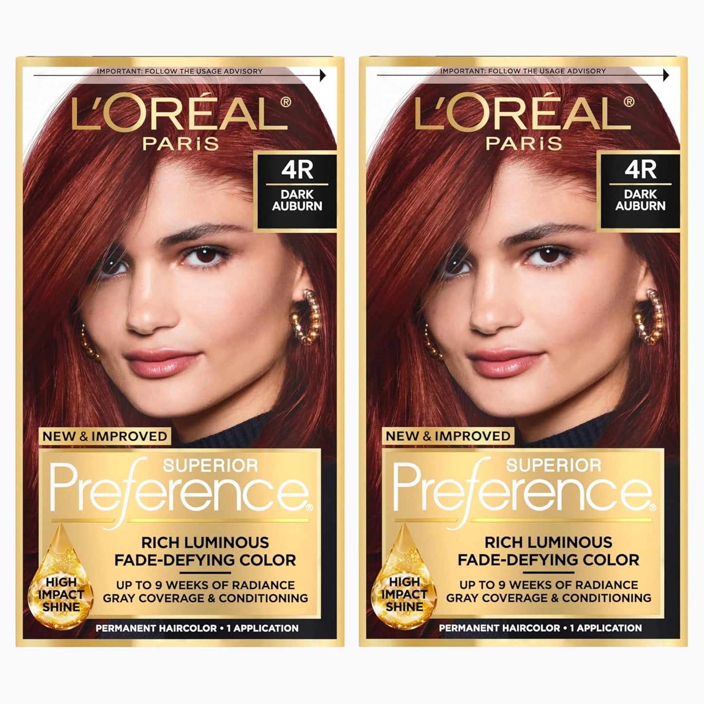 L'Oreal Paris Hair Color - Superior Preference Dark Ash Blonde 7A | Fade-Defying Permanent Dye for 9 Weeks of Radiance