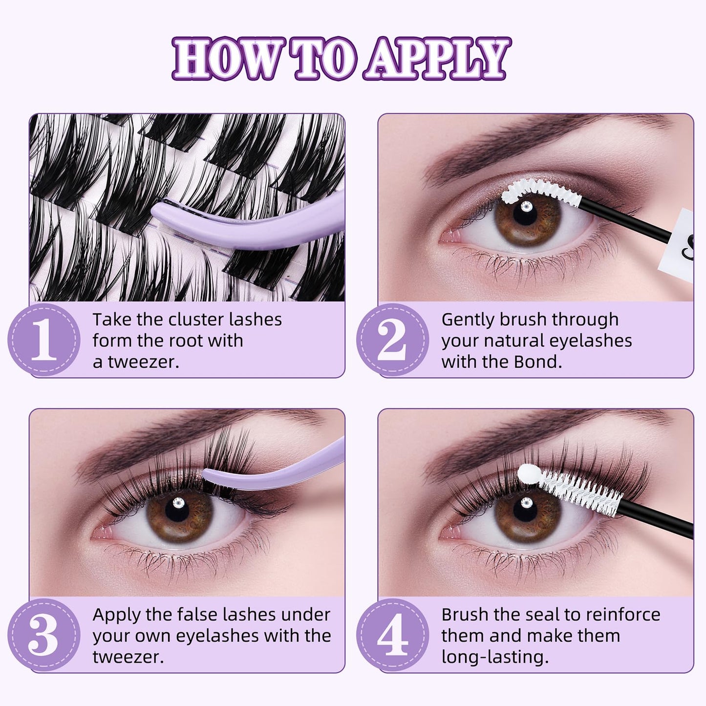 Seewee Wispy Lash Clusters