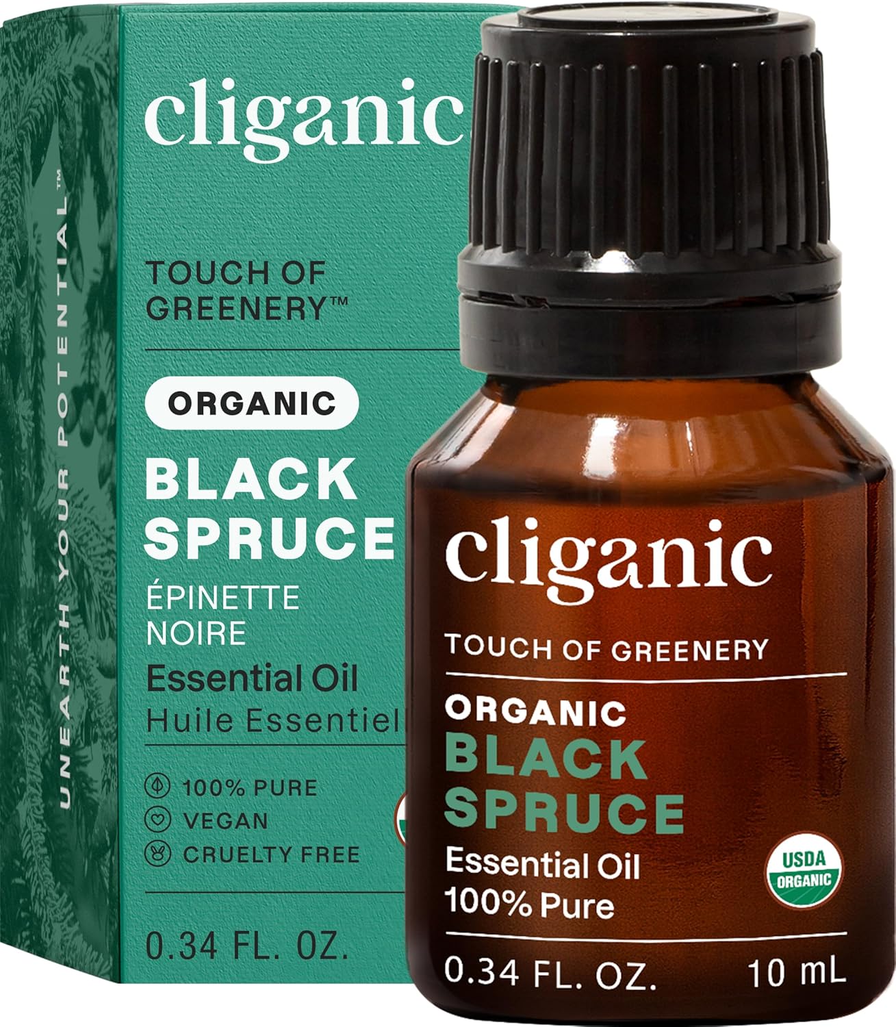 Cliganic Organic Lavender Essential Oil - 100% Pure Aromatherapy Oil | Non-GMO, 15ml