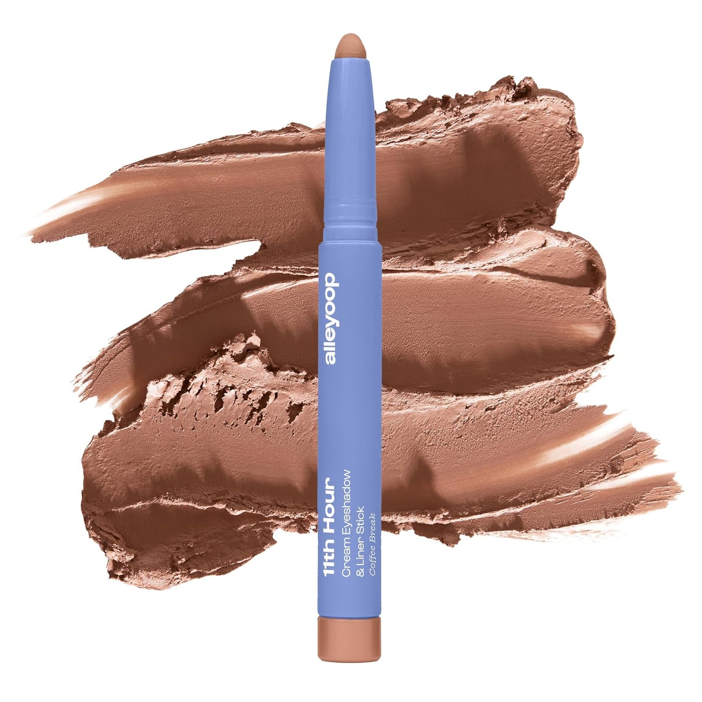 ALLEYOOP 11th Hour Waterproof Cream Eyeshadow Stick - Long-Lasting Shimmer Eye Shadow & Eyeliner | Champagne Color