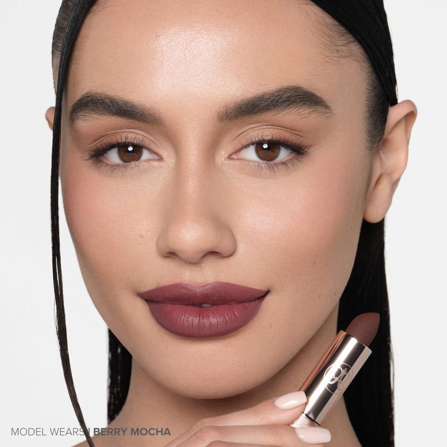 Anastasia Beverly Hills Matte Lipstick - Full-Pigment Long-Wearing Matte Lip Color with Smooth Comfortable Finish for Soft Velvet-Looking Lips - Rum Punch