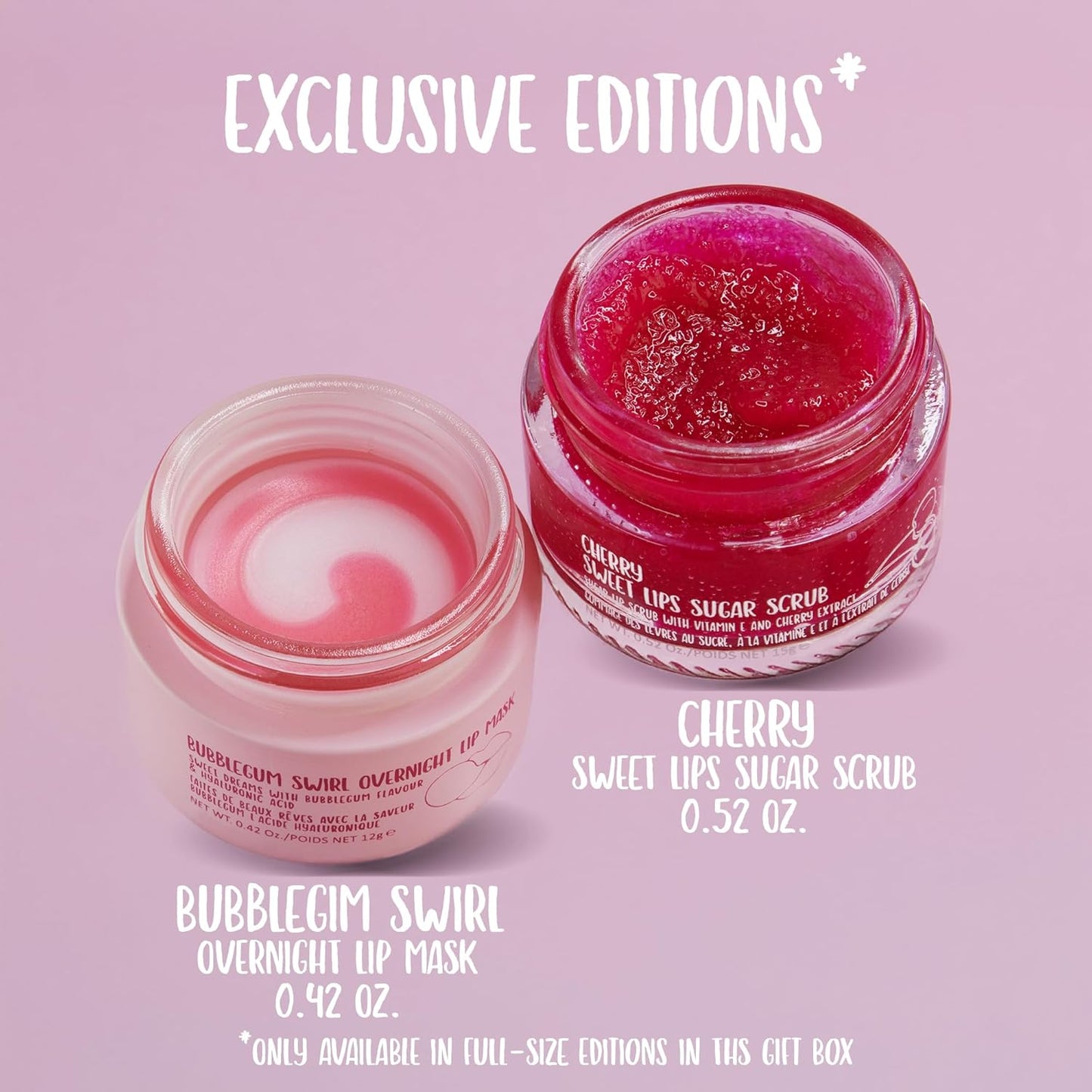 W7 Beauty Blast Lip Legends Set | Sweet Dreams Lip Masks, Scrubs & Balms - Nourishing Lip Care Essentials