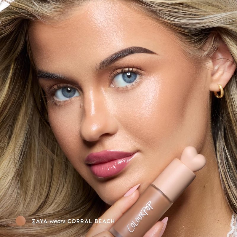 ColourPop Liquid Bronzer - Buildable, Lightweight Face Contour | Hydrating Formula with Squalane & Vitamin E - Neutral Warm Medium Bronze (0.27 oz)