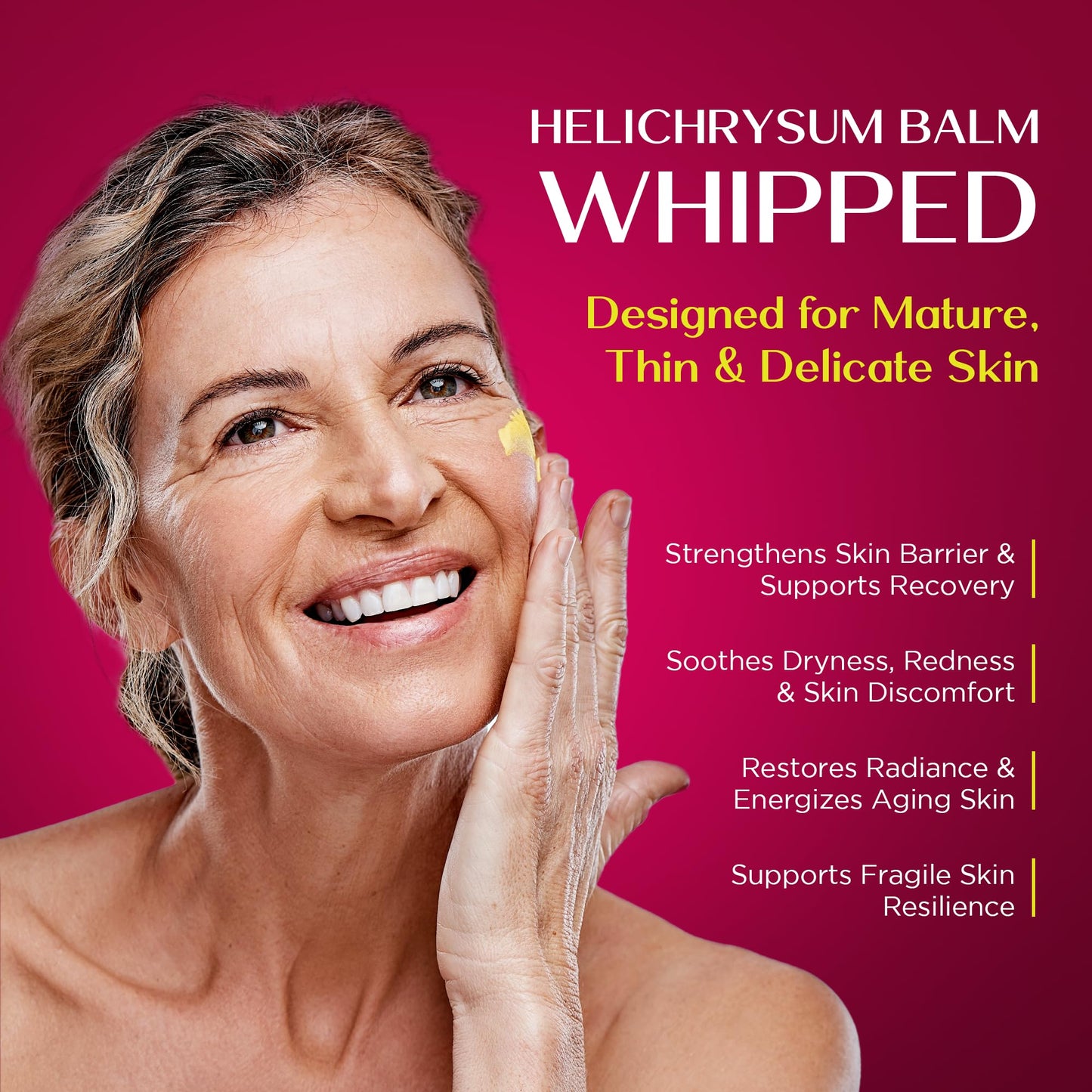 Vigority Helichrysum Balm Soothes & Repairs: Restorative Arnica Cream with Calendula for Fragile, Thin Skin & Bruise-Prone – Moisturizes, Revitalizes & Strengthens Skin Barrier for Adult Seniors 3.4oz