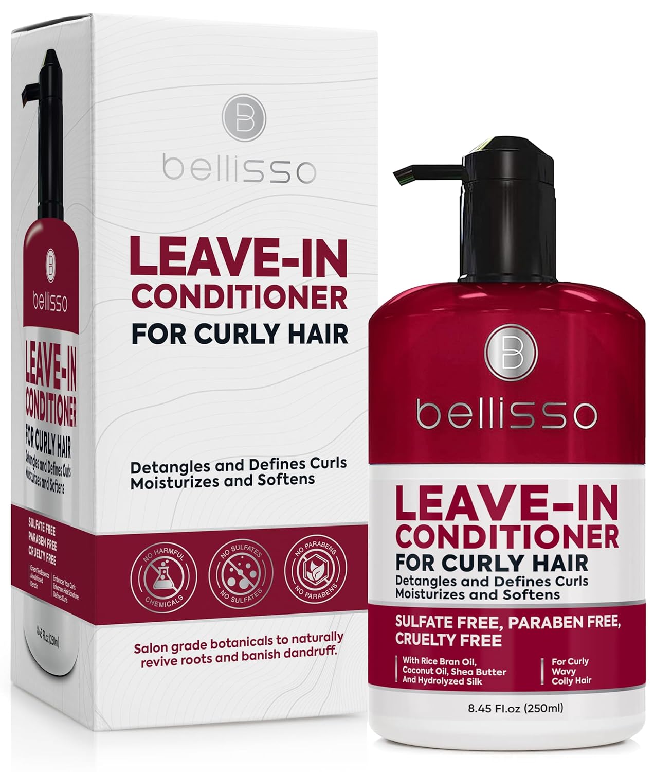Keratin Conditioner - Sulfate & Paraben Free Deep Treatment for Dry, Damaged Hair | Repair Split Ends for All Hair Types