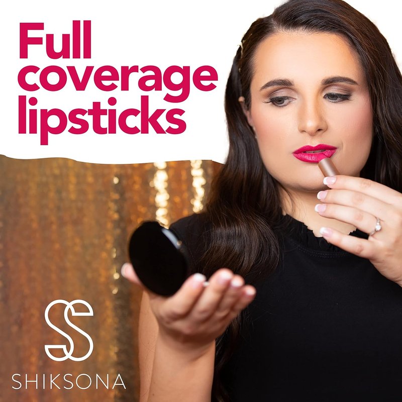 Barrier Breaking Beauty Vegan Matte Lipstick - Full Coverage in Timeless Rich Blue Red Shade