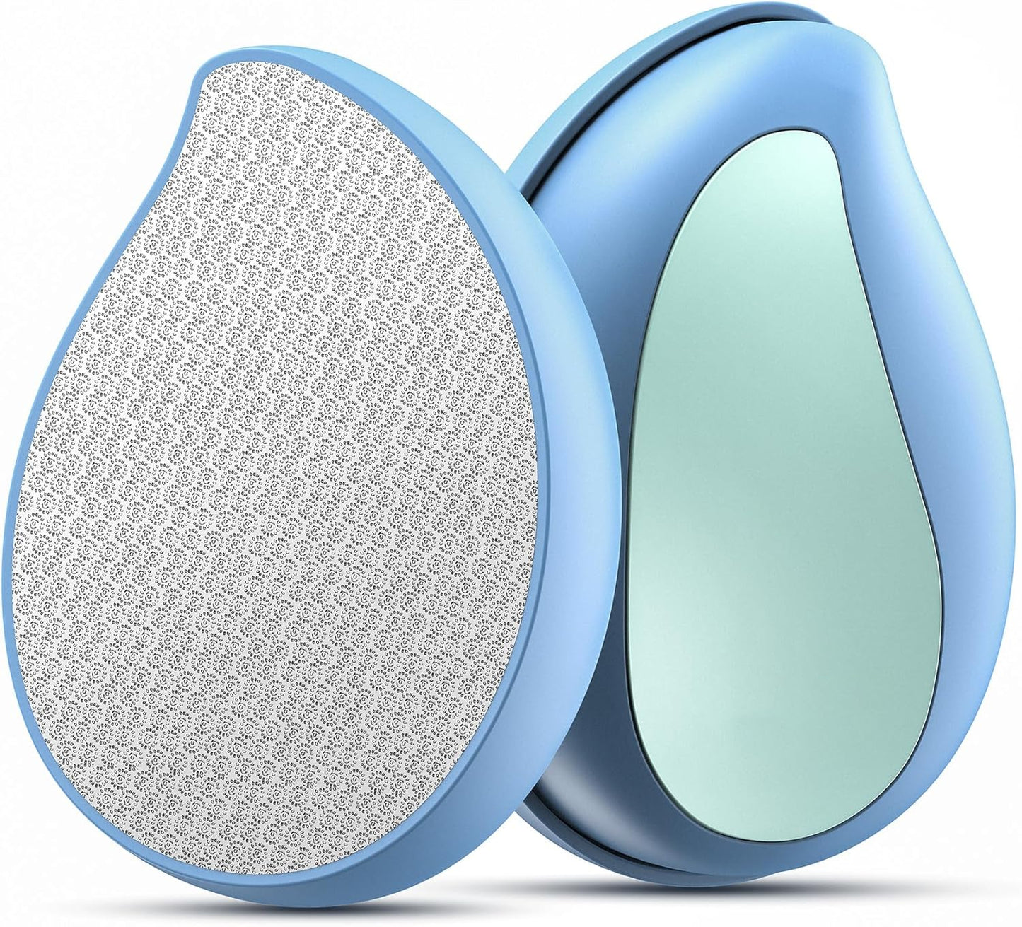 Nano Glass Foot File | Callus Remover for Cracked Heels - Professional Pedicure Tool for Home & Travel (Blue)