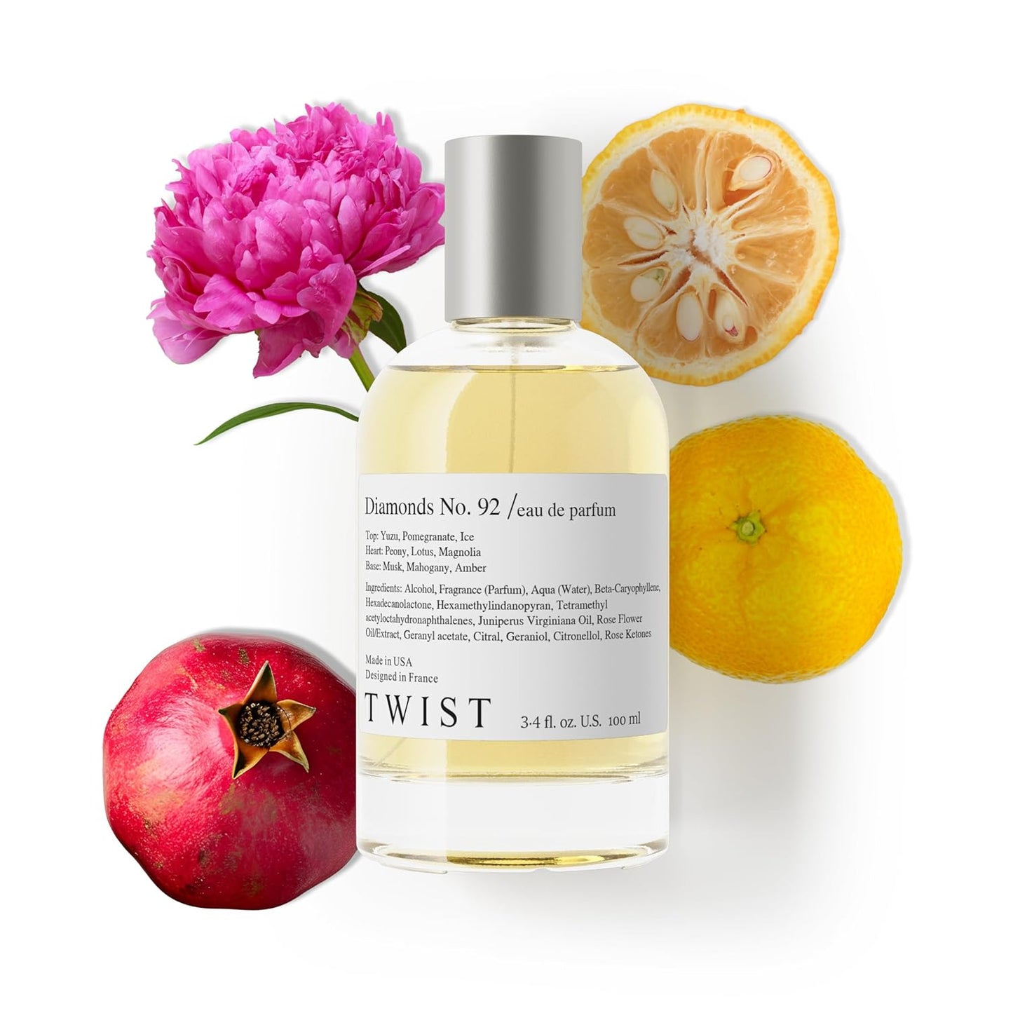 Eau De Parfum Inspired by Burberry Her - Long-Lasting Strawberry & Vanilla Fragrance Spray | 100 ml | Vegan & Clean Ingredients