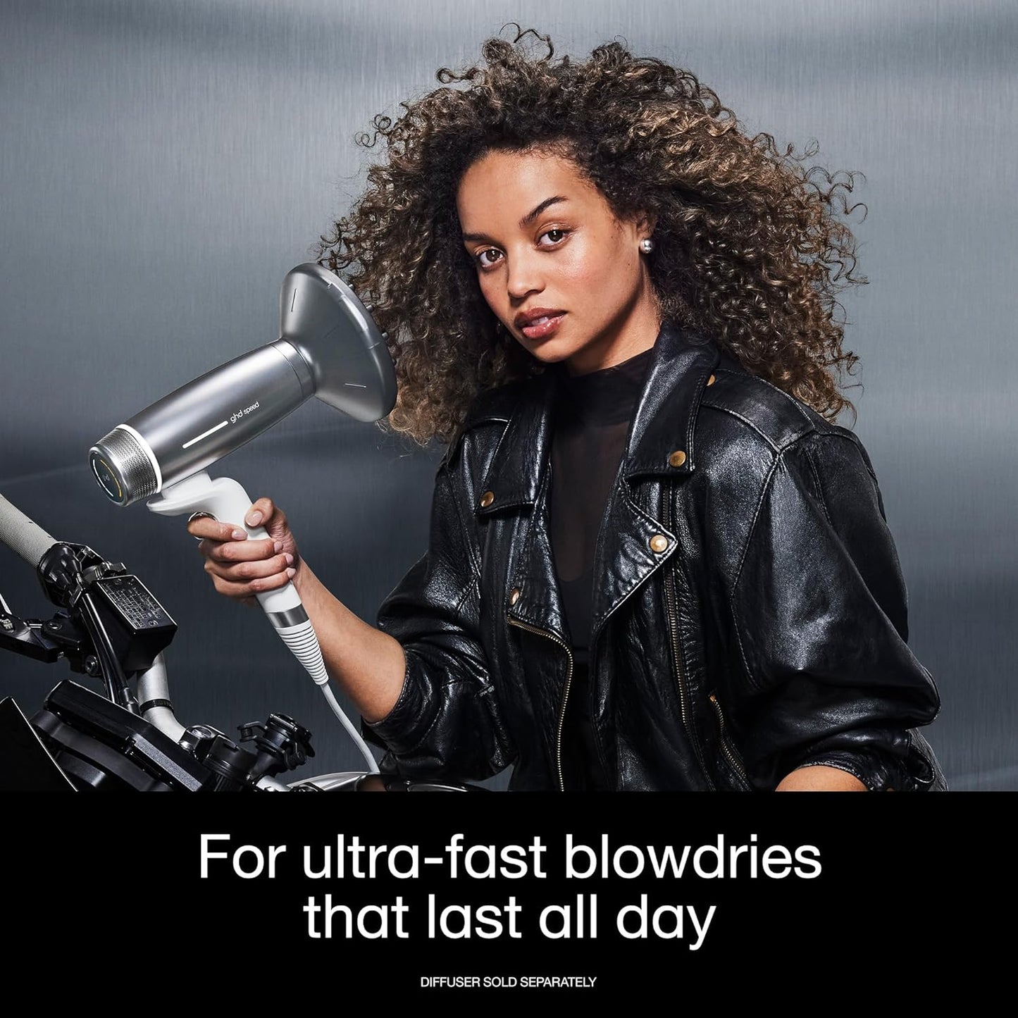 GHD Speed Ionic Hair Dryer - Fast, Powerful Blow Drying with No Heat Damage | Ideal for All Hair Types