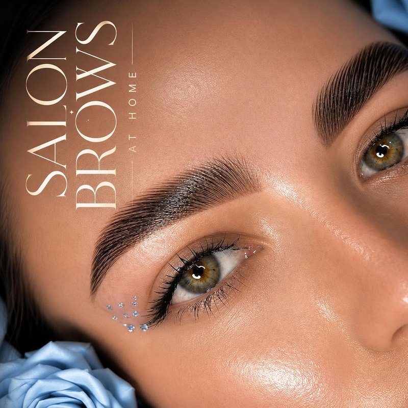 Brow Lamination Kit - Instant Perm for Fuller, Thicker Eyebrows | Lasts 4 Weeks with Glue Balm
