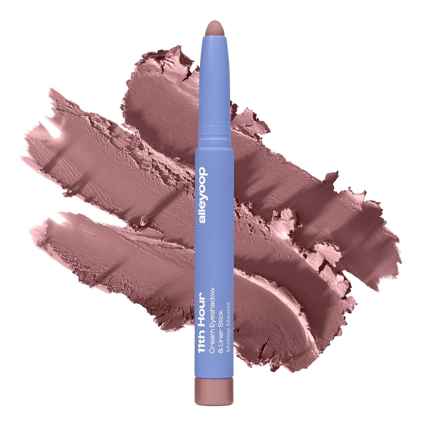 ALLEYOOP 11th Hour Waterproof Cream Eyeshadow Stick - Long-Lasting Shimmer Eye Shadow & Eyeliner | Champagne Color