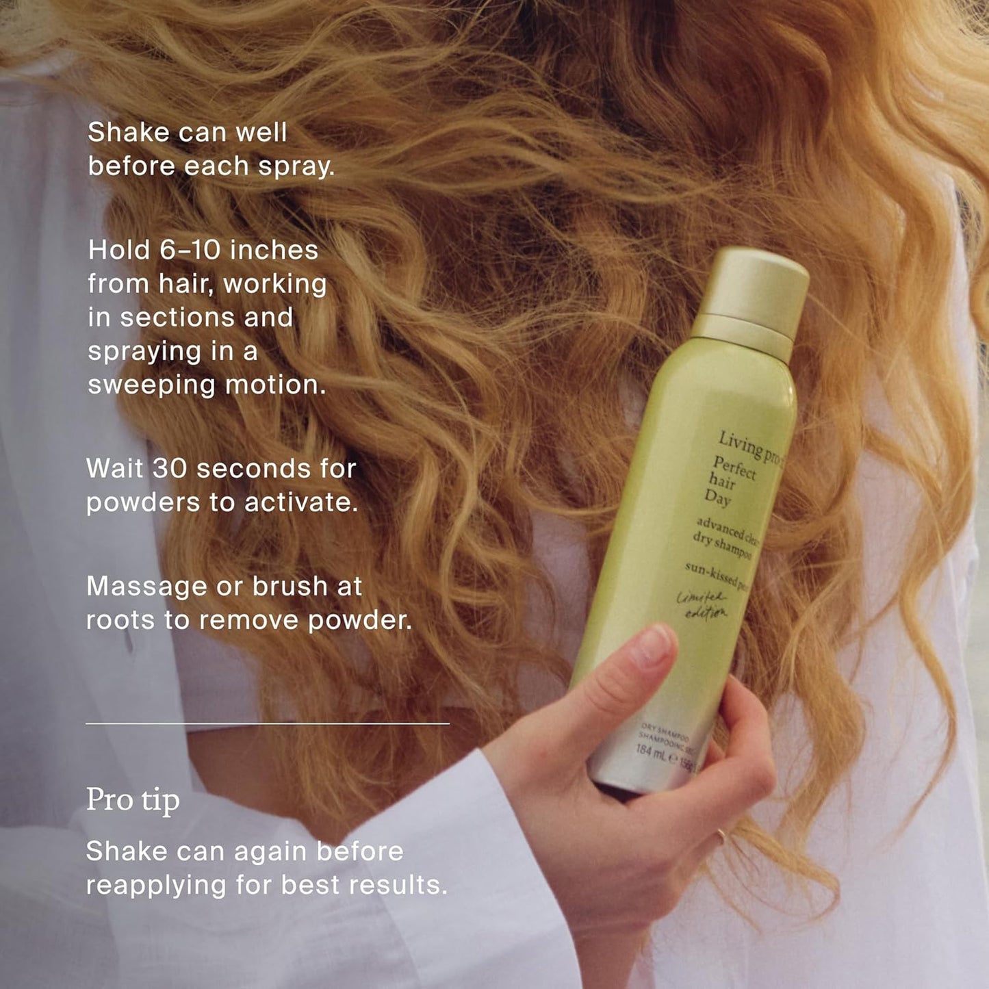 Perfect Hair Day Dry Shampoo - Advanced Formula for Clean, Fresh Hair | Sun-Kissed Pear Scent