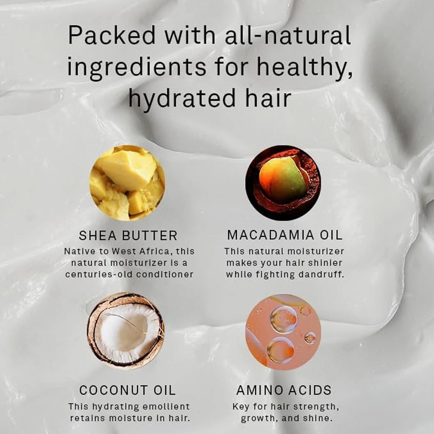 Hawthorne Curl Bounce Men's Curly Hair Shampoo & Conditioner Set - Sulfate-Free, Shea Butter & Macadamia Oil | 16 oz Each