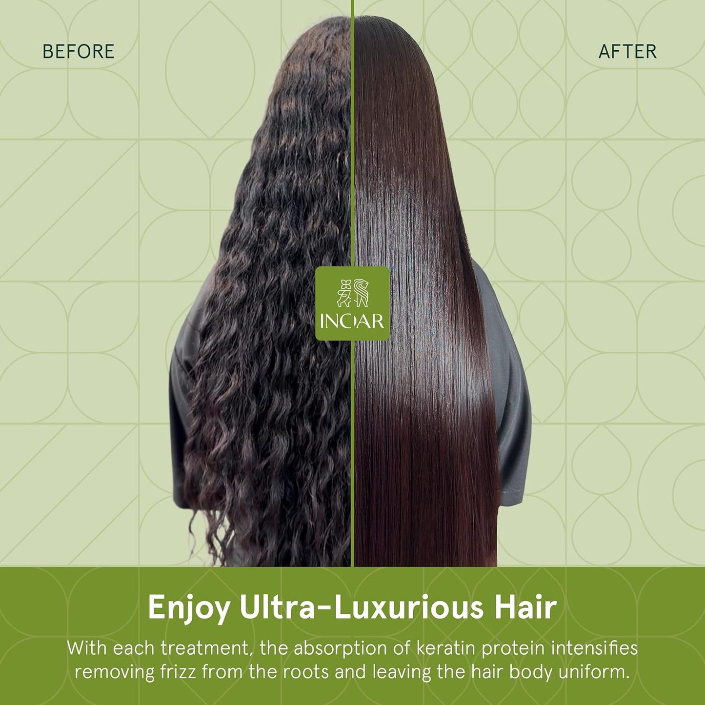Moroccan Keratin Treatment - Frizz Reduction & Hair Smoothing | 33 Fl Oz