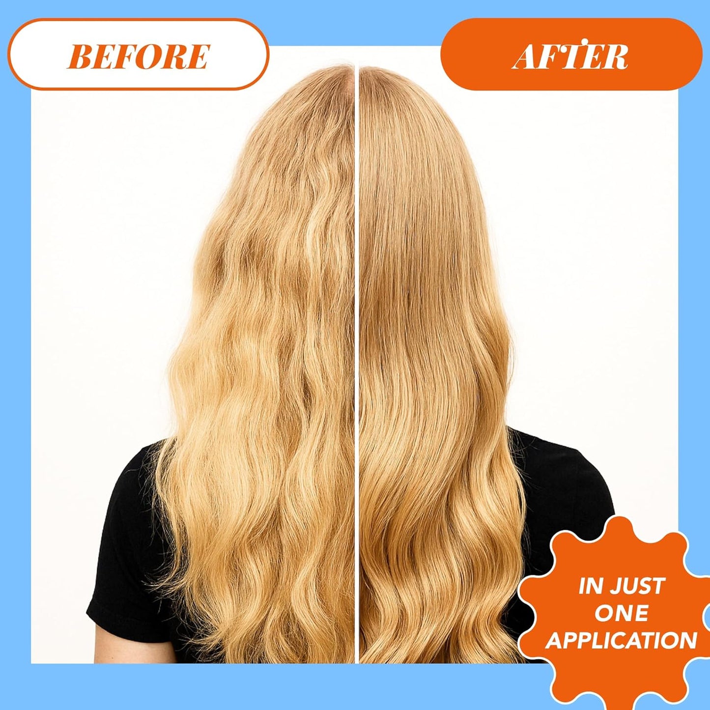 Hair Mask for Damaged Hair - 3-Second Hair Fix Deep Conditioning Treatment | Frizz-Free Solution