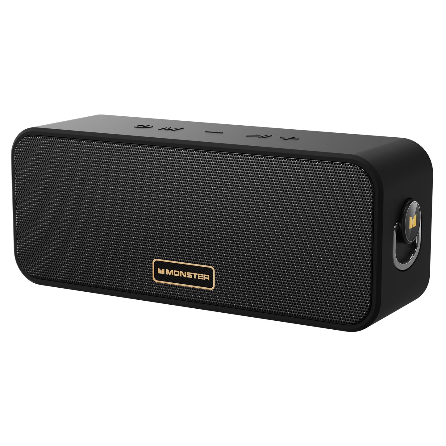 Monster S180 Bluetooth Speaker, 40W Wireless Speaker with 28H Playtime, Stereo Sound, Bluetooth 6.0, Support AUX, TF, Wireless Stereo Pairing, IPX6 Waterproof Speaker for Home, Outdoor