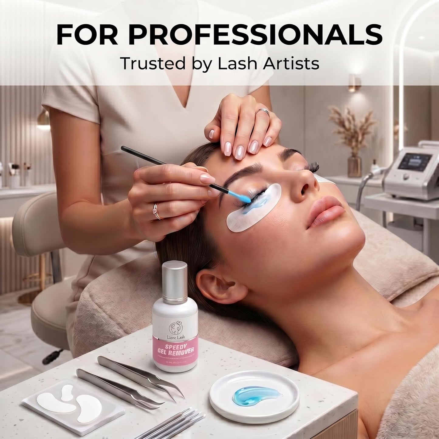 Speedy Gel Remover for Lash Extensions - GBL Free Debonder | Fast 60 Sec Dissolution Time