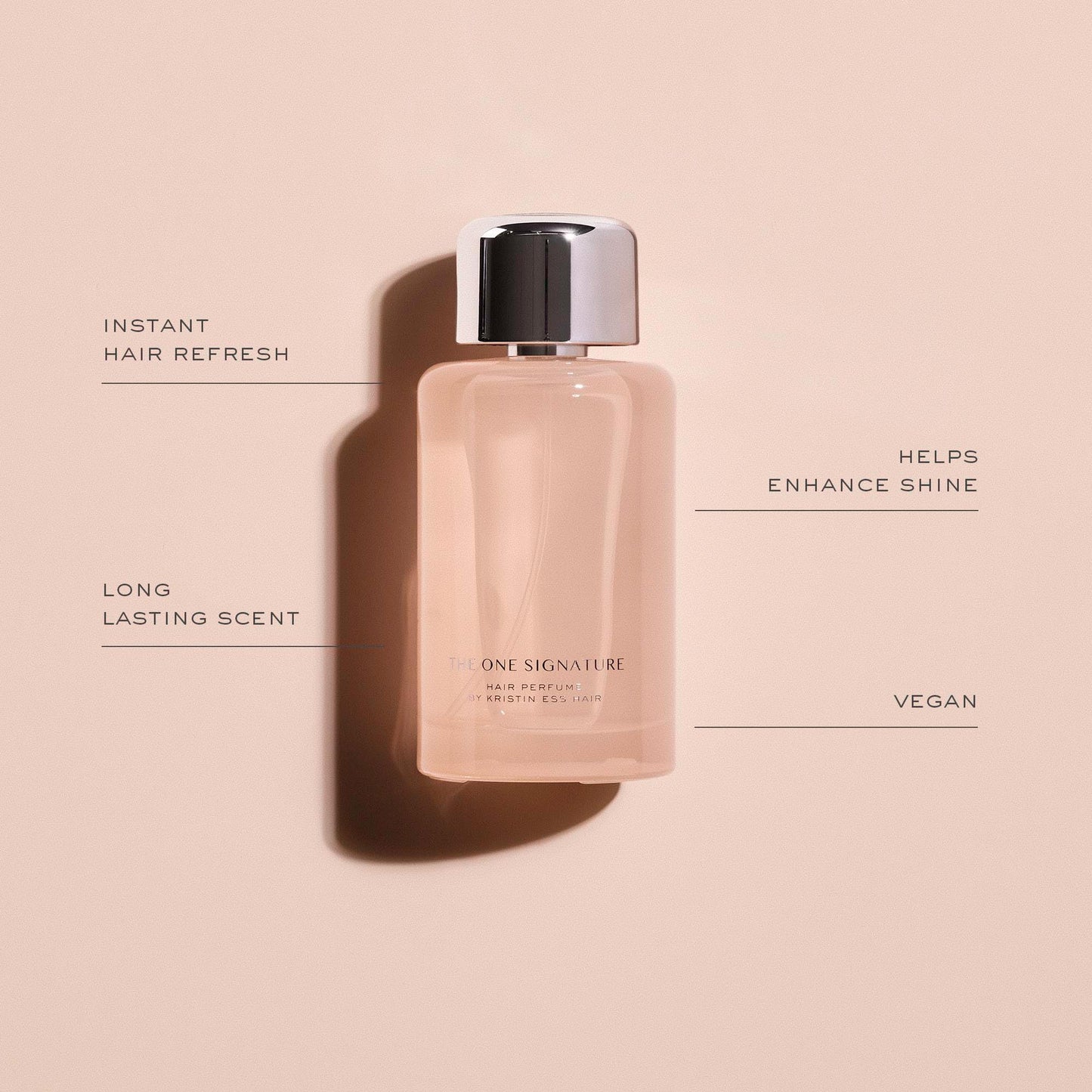 Kristin Ess One Signature Hair Perfume for Women - Long Lasting Hair Fragrance Spray, Pear Sandalwood Magnolia Scent, Deodorizing Hair Mist, Refreshing Body & Hair Spray, 8HR Scent