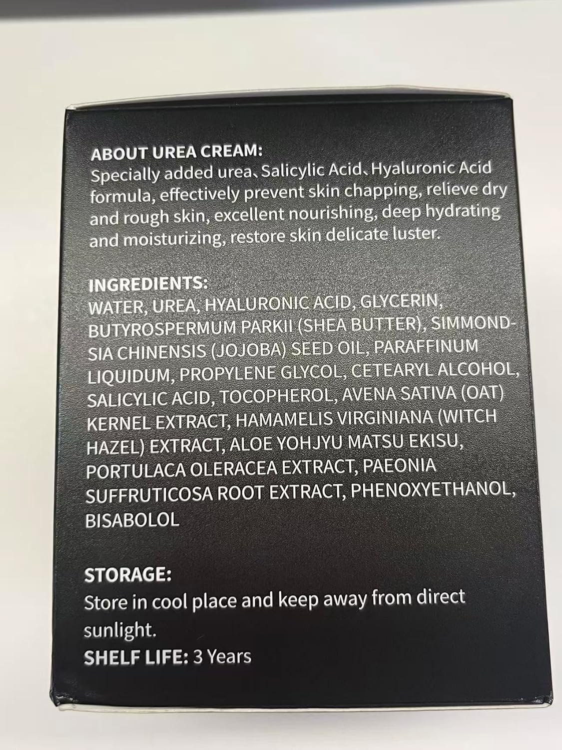 Urea Cream 40% with Salicylic Acid 2% - Maximum Strength Foot Cream for Dry, Cracked Heels | 155g