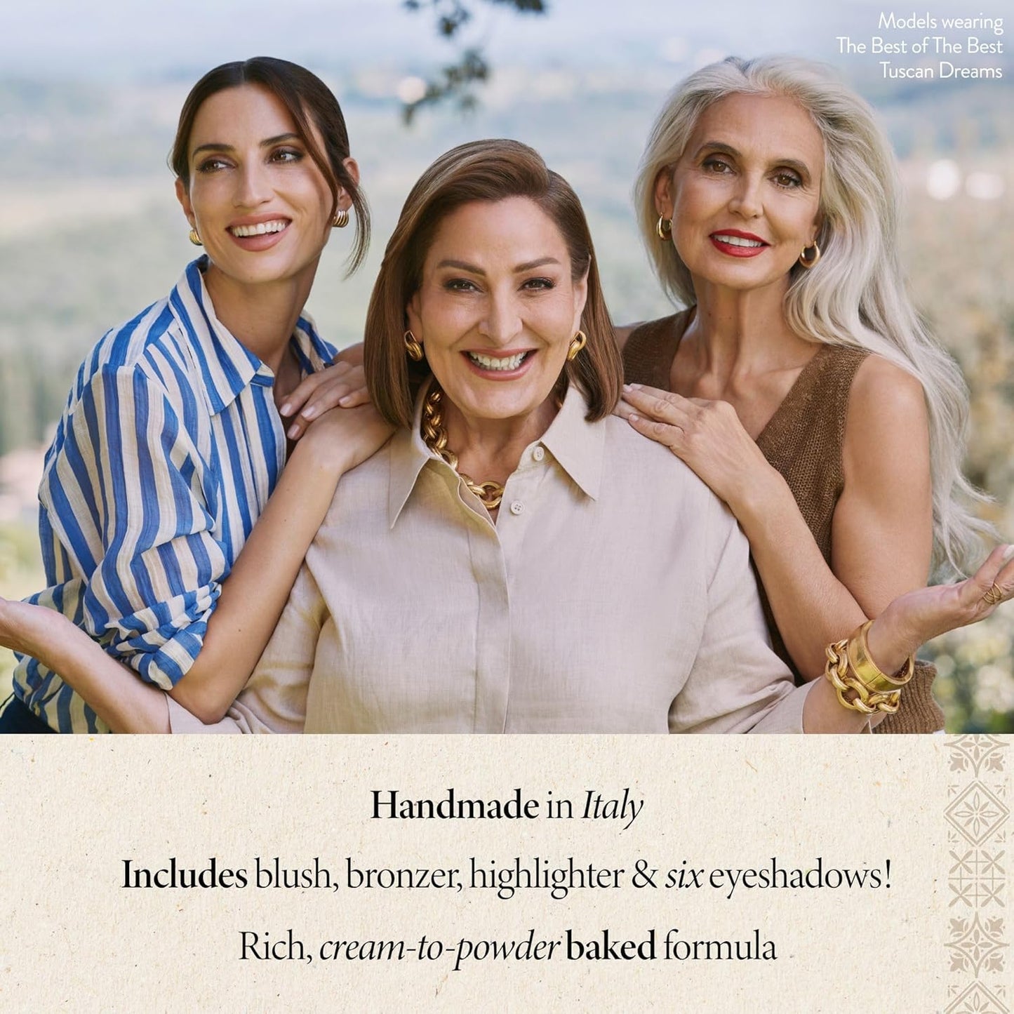 Laura Geller Baked Starter Kit | Tuscan Dreams Powder Foundation & Kabuki Brush Set - Medium
