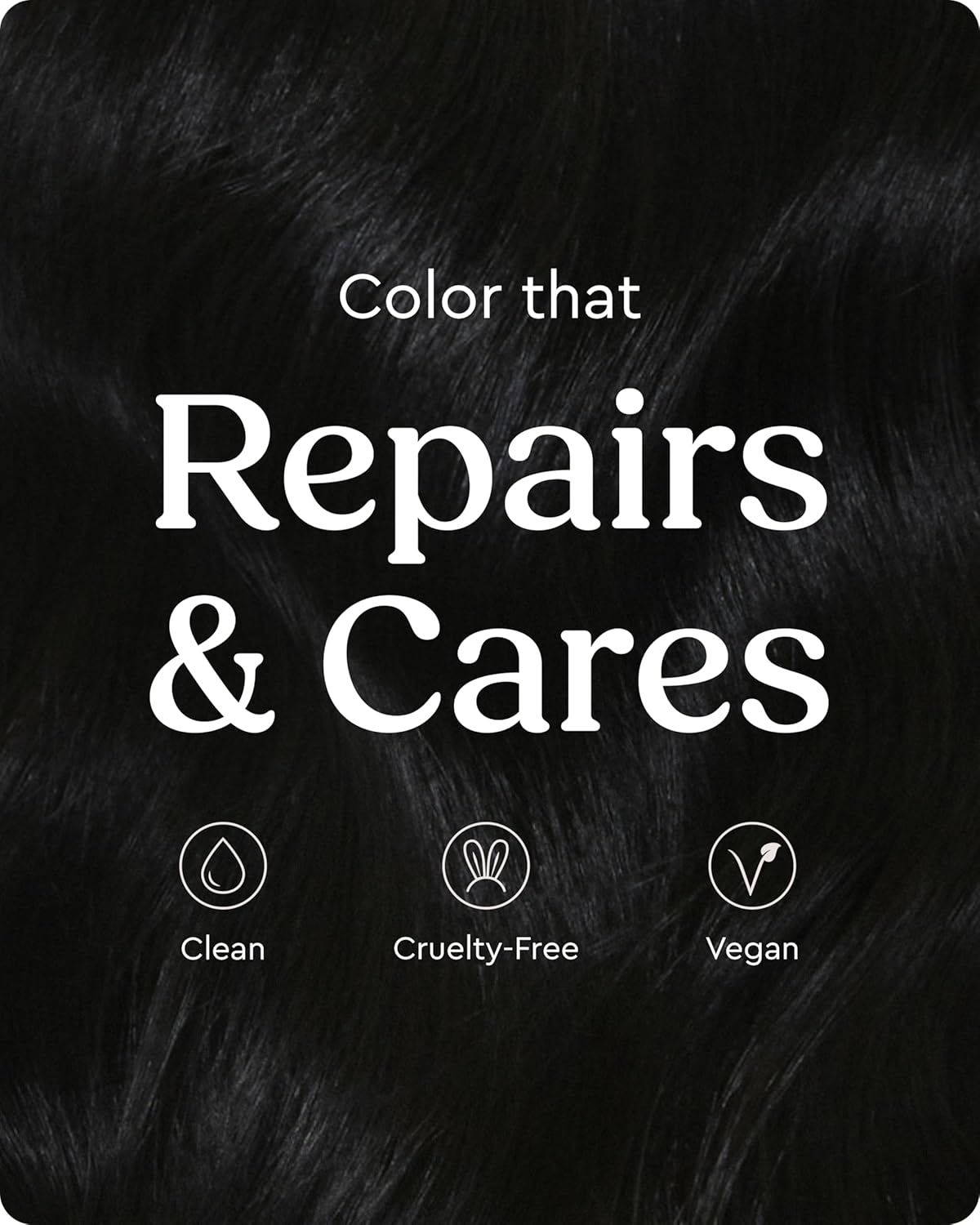 Glaze Supergloss Color Conditioning Gloss - Hydrating Semi-Permanent Hair Color & Shine Boost - 6.4 fl oz | Lustrous Ebony - Blue Black