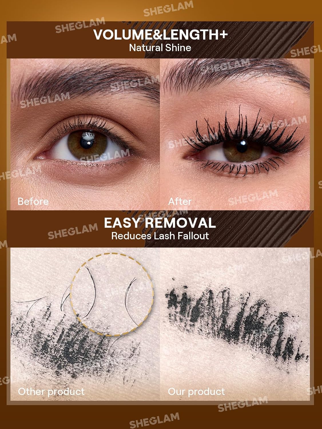 All-In-One 24K Multi-Effect Volume Mascara - Long-Lasting Definition & Rich Color