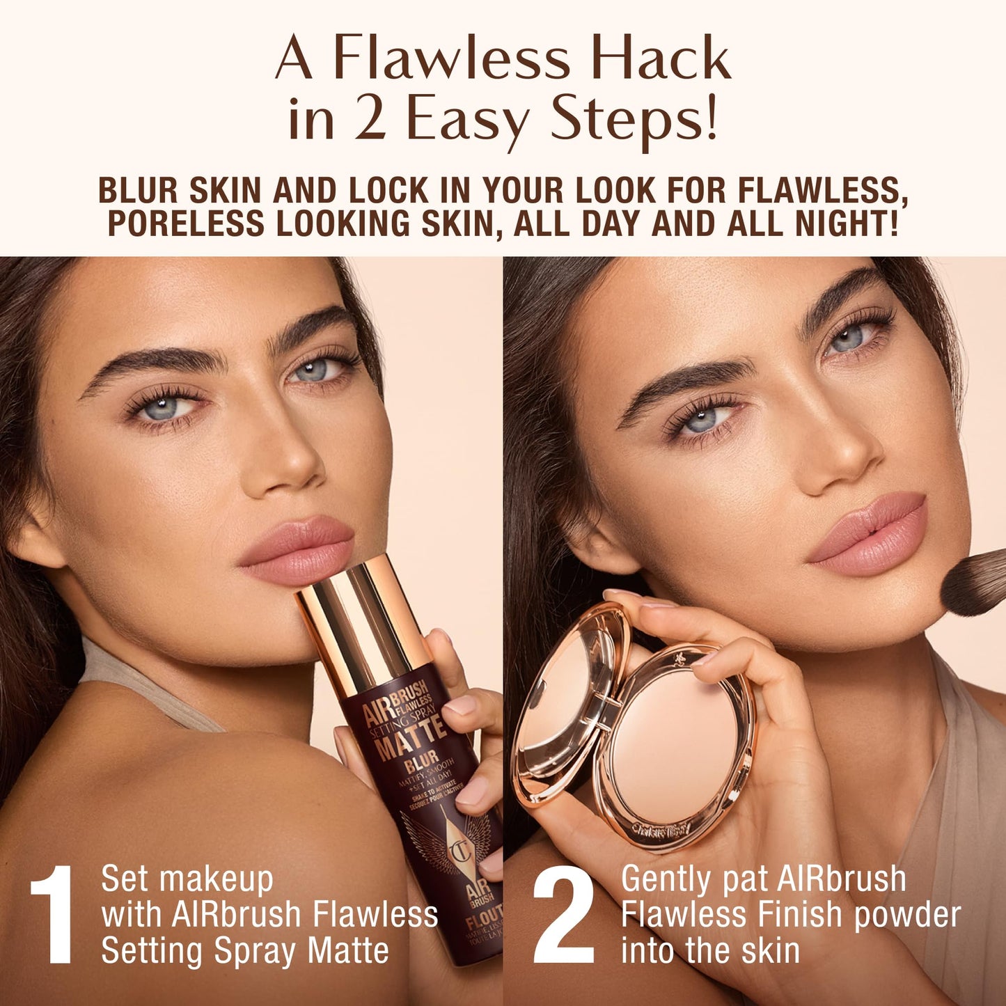 Charlotte Tilbury Airbrush Flawless Setting Spray - Hydrating & Waterproof