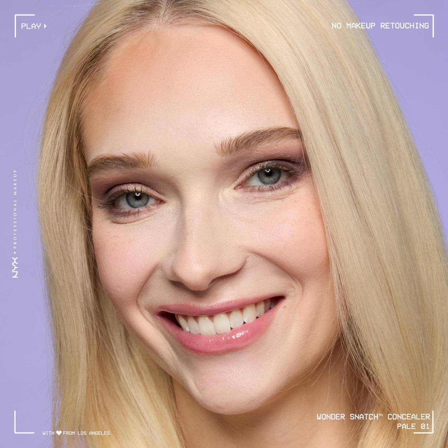 NYX PROFESSIONAL MAKEUP Wonder Snatch Concealer, Brightening, Lifting & Snatching Full Coverage Makeup Concealer with 24HR Wear, Vegan & Cruelty Free - Pale