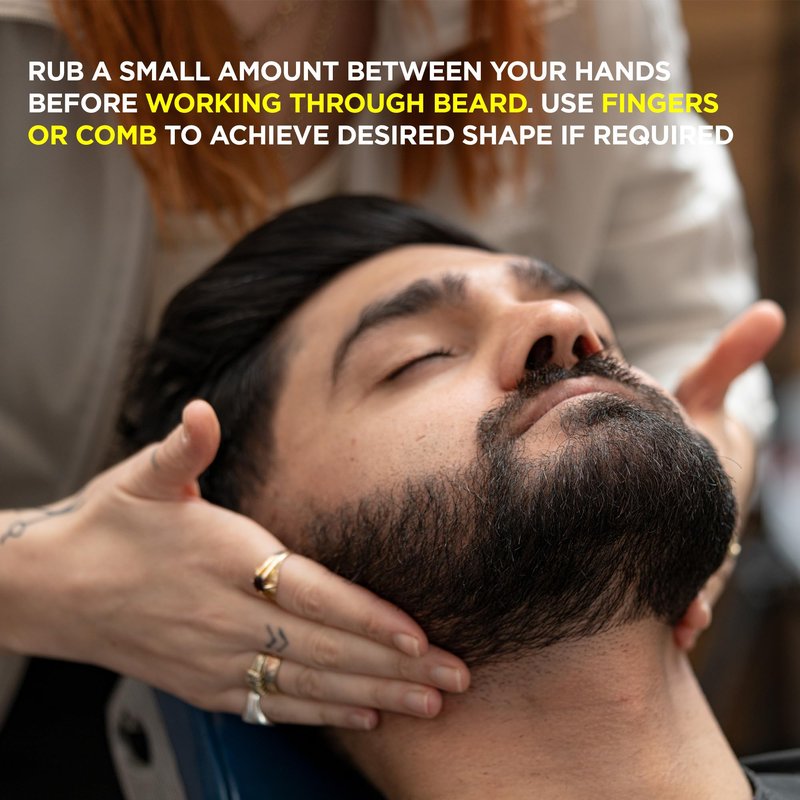 Ruffians Beard Balm (1.7 Oz Fl / 50 ML) Omega-Enhanced Conditioning Beard Solution, for Softness and Shine, Low Hold, Shapes and Conditions, for Mid and Long Beards