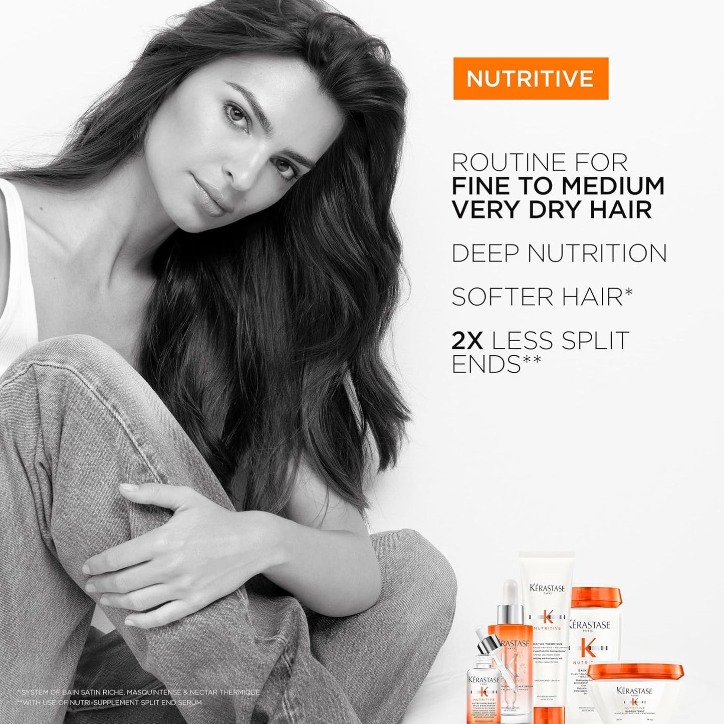 Kerastase Nutritive Hydrating Scalp Serum - Moisturizing Niacinamide Formula for Dry Hair | 90 ml