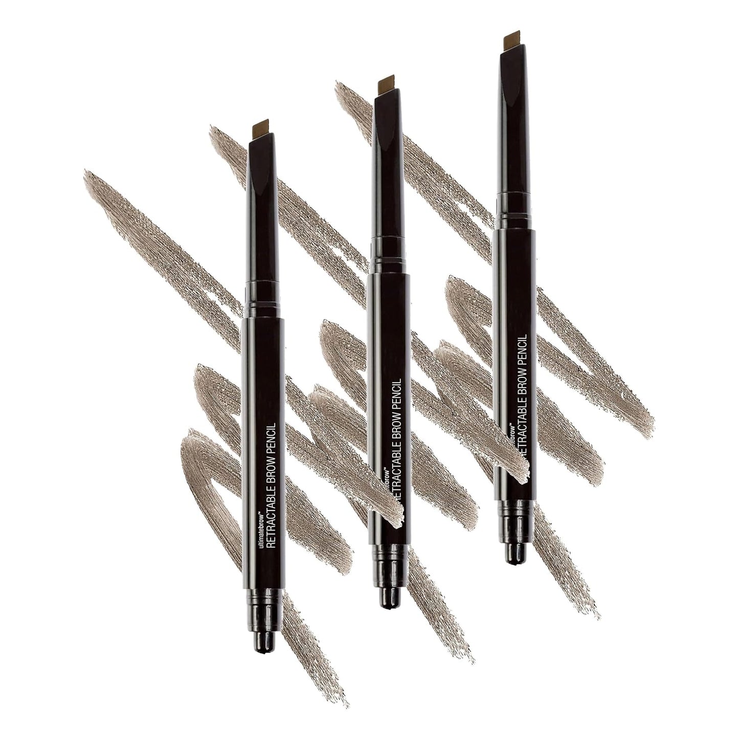 Ultimate Eyebrow Retractable Definer Pencil - Ash Brown | Dual-Sided Brush & Fine Tip for Perfect Brow Definition