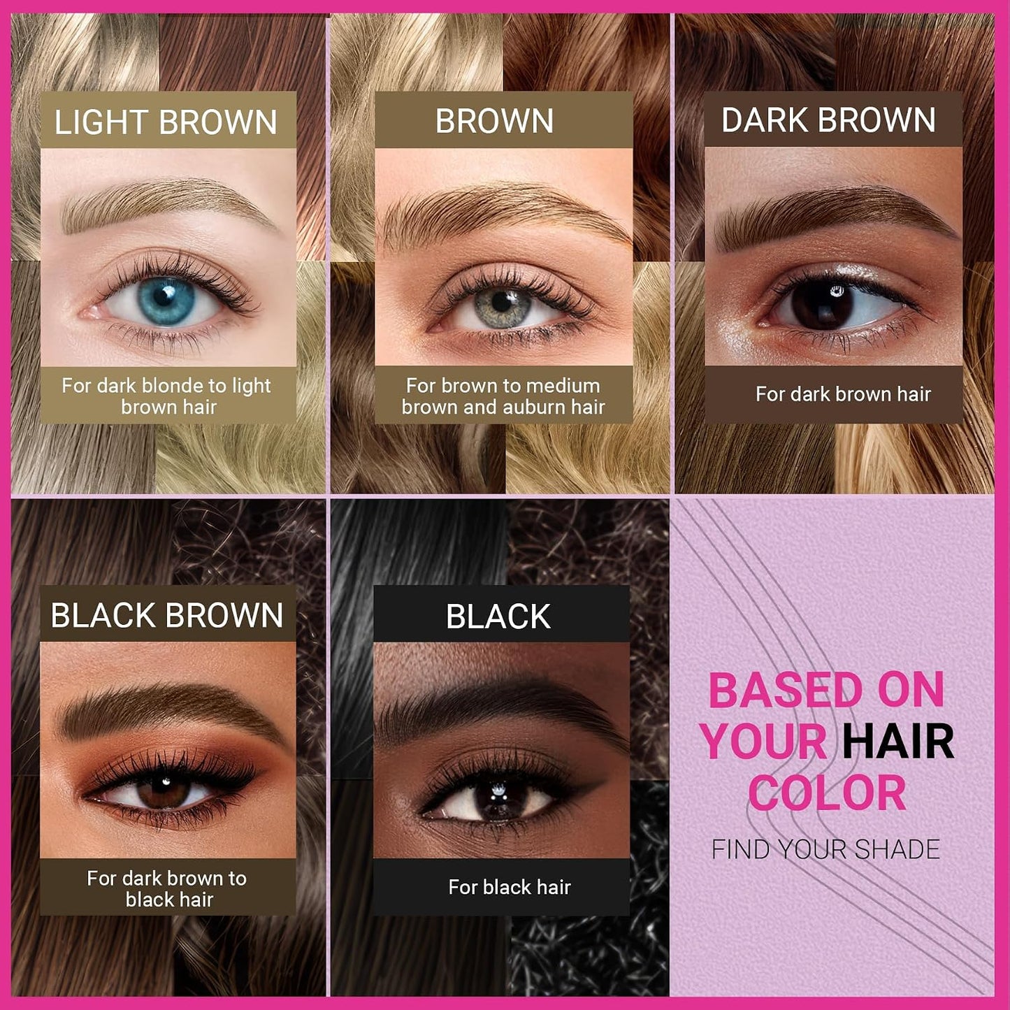 iMethod Eyebrow Pen - 2-in-1 Microblading Eyebrow Pencil with 4-Fork Tip & Brush Tip | Dark Brown, Long-Lasting Natural Look