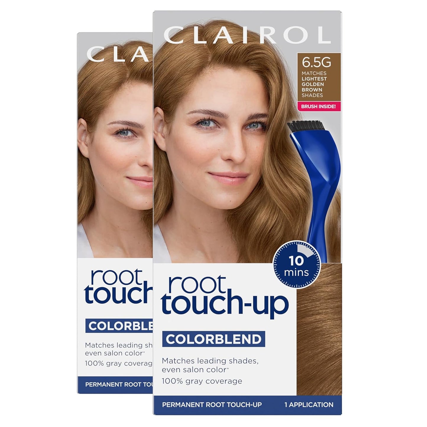 Clairol Root Touch-Up Permanent Hair Dye - 5 Medium Brown | 100% Gray Coverage, Easy Brush Application