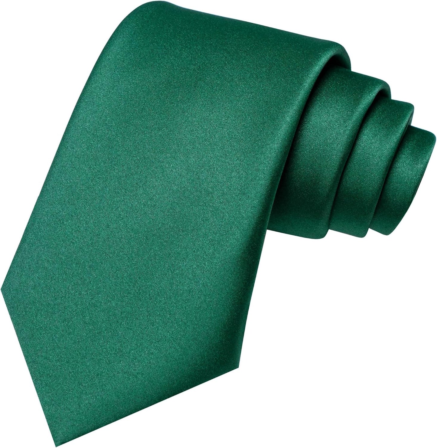 Solid Color Tie for Men - Business & Wedding Necktie | Elegant Design