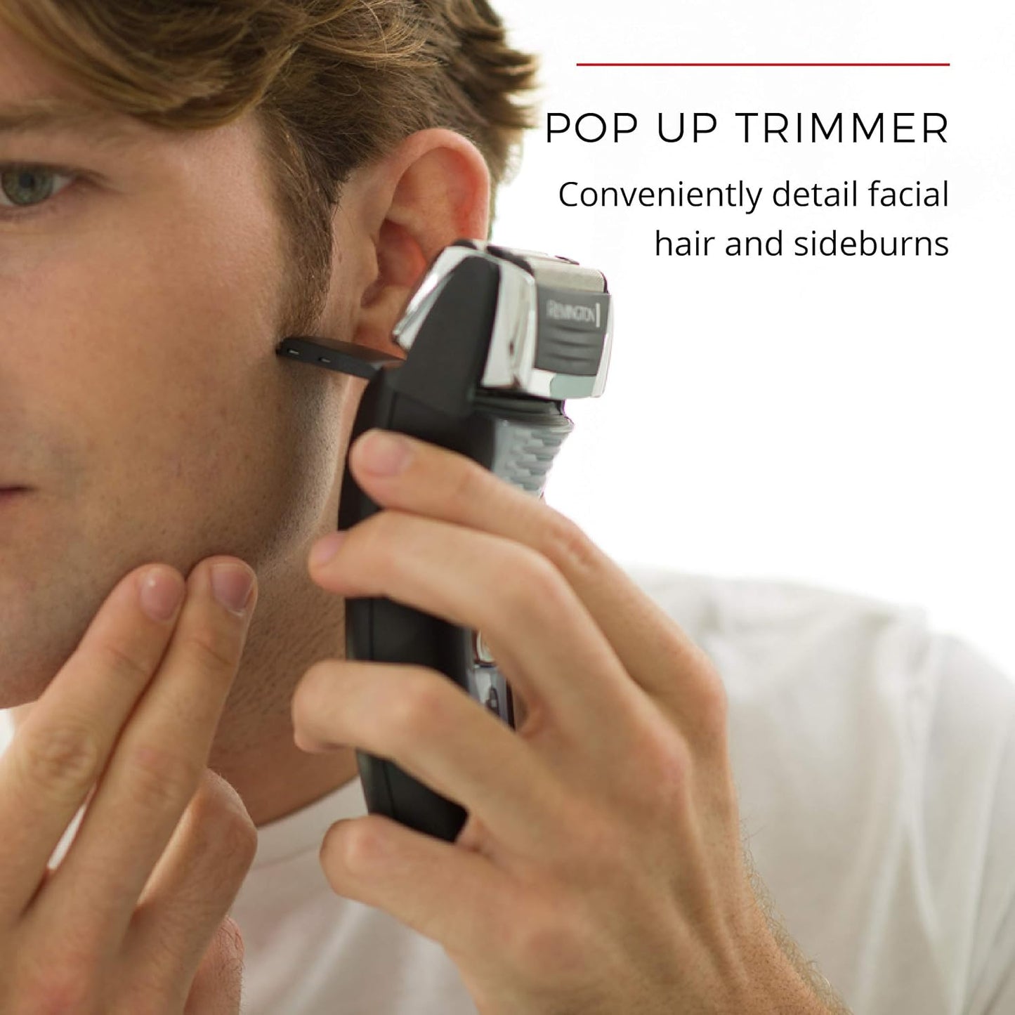 Remington F5 Foil Shaver - Cordless Electric Razor for Men | Lightweight, Pivot & FlexFoil Technology, Black