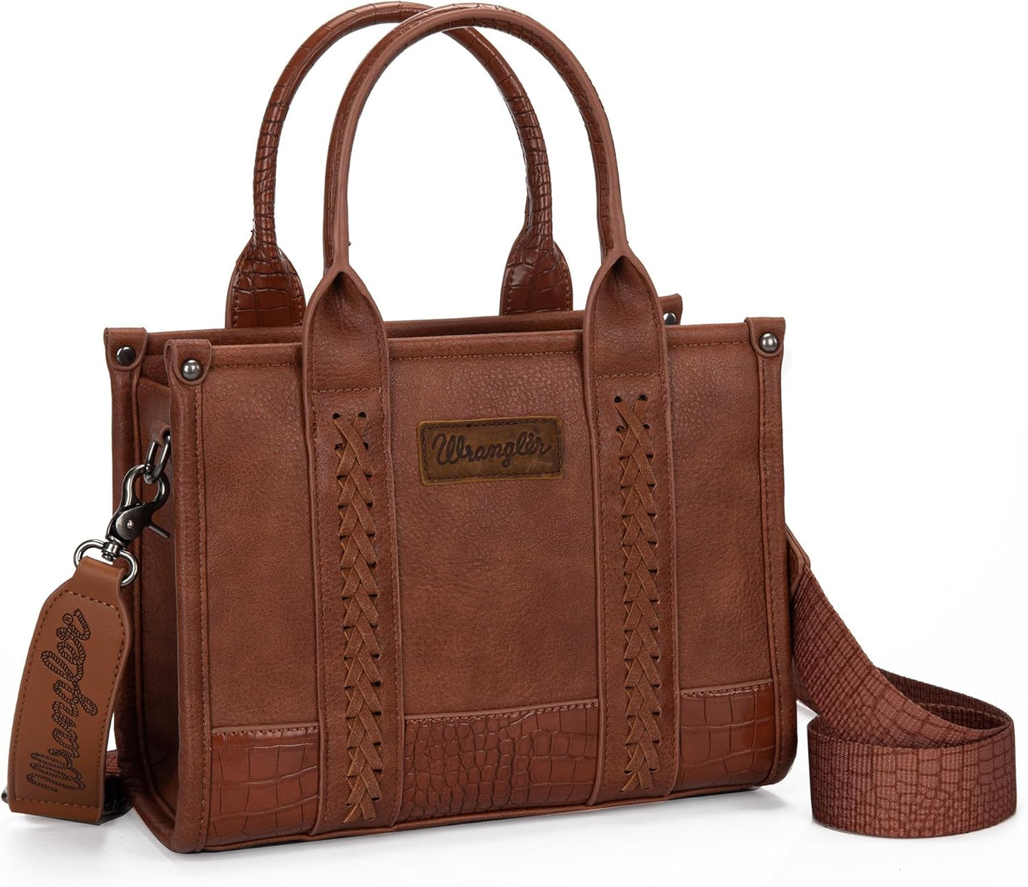 Montana West Tote Bag - Western Cow Print Purse for Women | Designer Top Handle Handbag