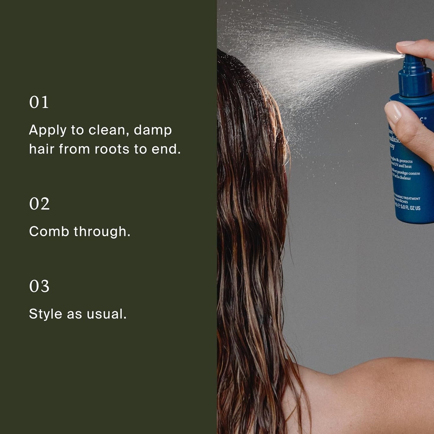 Living Proof Leave-In Conditioning Spray - Hair Strengthening Detangler with Heat Protection for All Hair Types
