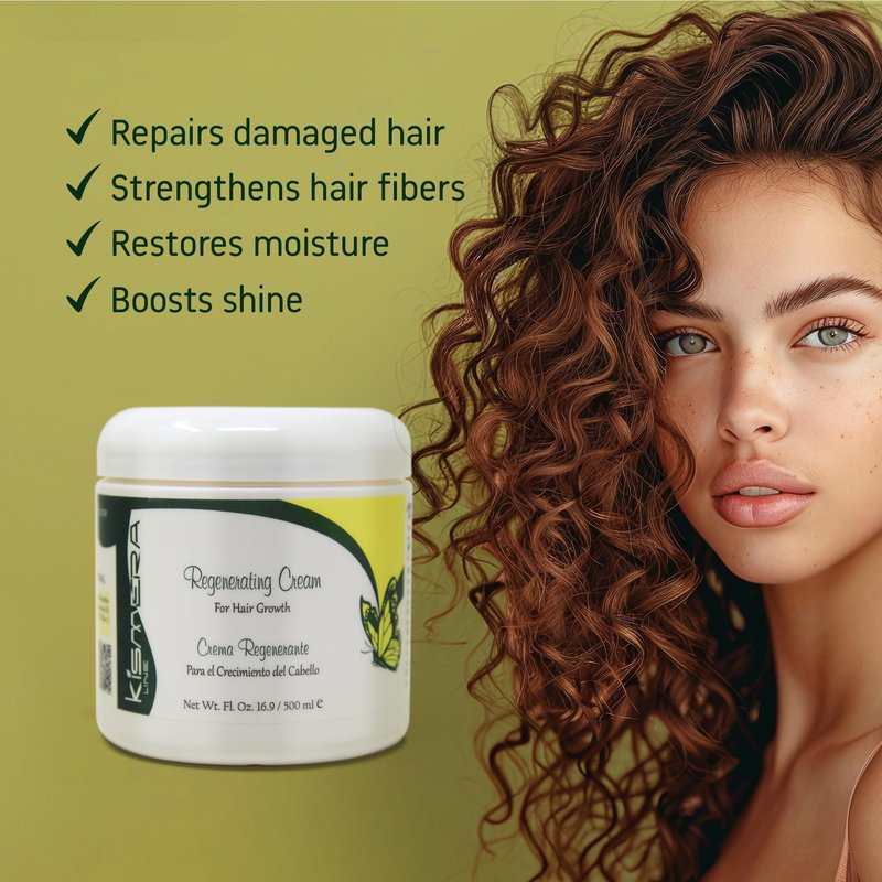 Kismera Line Regenerating Cream for Hair Growth 16.9oz "Set of 2"