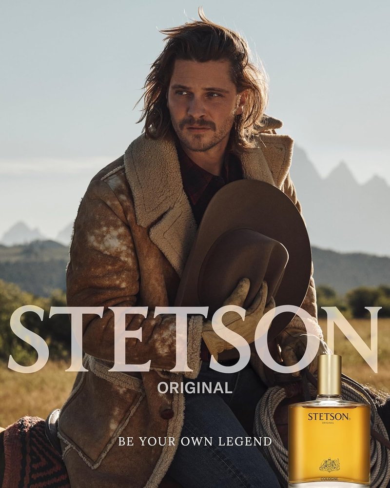 Stetson Original Cologne for Men - Classic Woody Aroma with Citrus, Patchouli & Tonka Bean - 2.25 Fl Oz