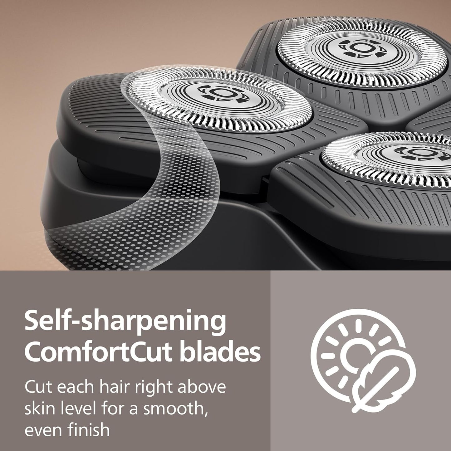 Philips Norelco Head Shaver Pro 5000 Series - Electric Shaver with 360° Flexing Head & ComfortCut Blades | Gentle on Skin, Model HS5980/40