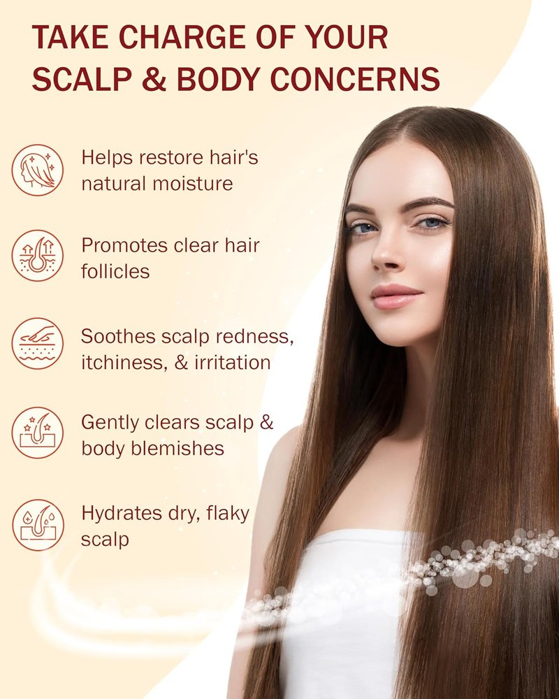 Folliculitis Treatment Serum | Leave-On Scalp Care with 3% BHA, Salicylic Acid & Tea Tree Oil - 2 fl oz