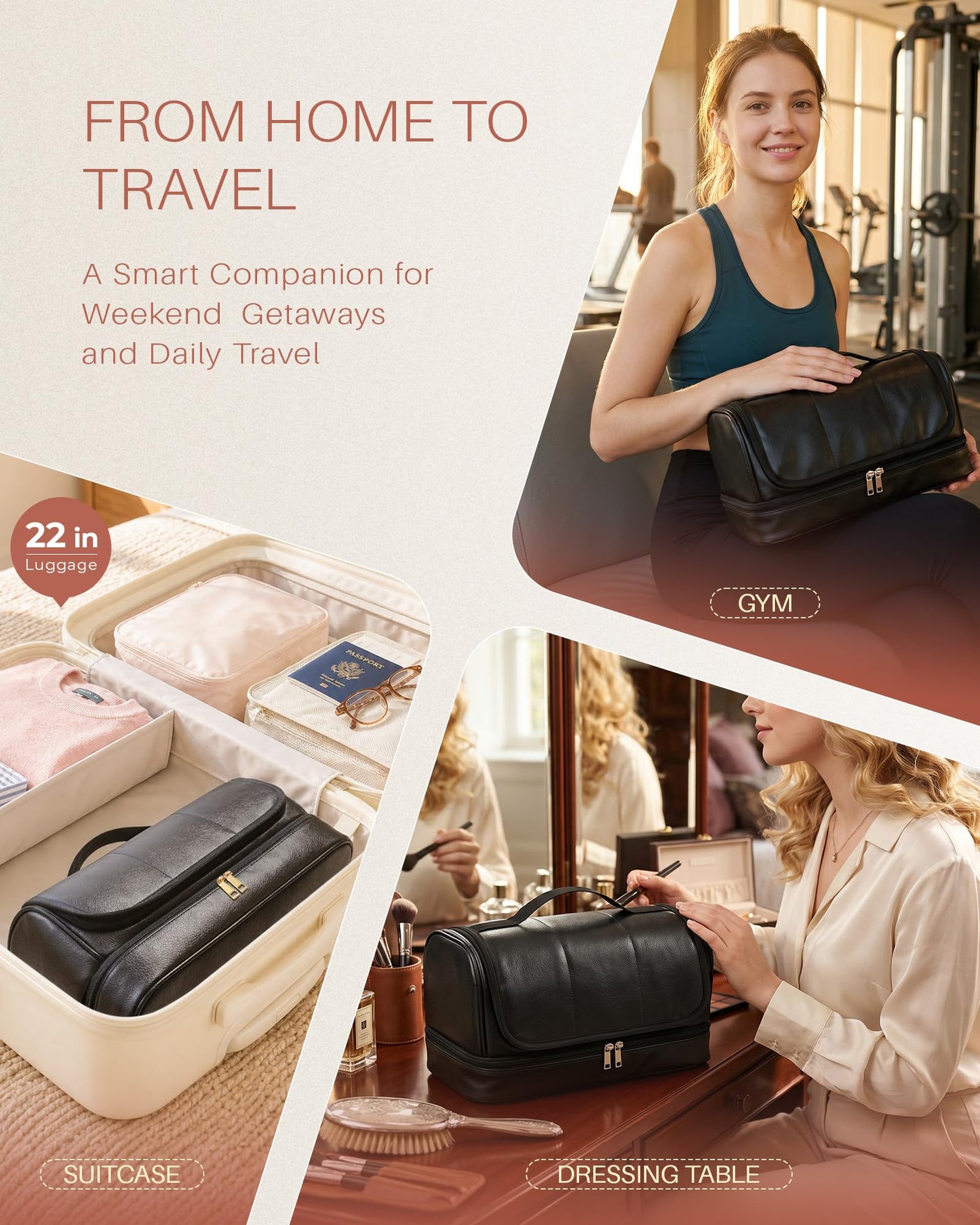 Noldena Hair Tools Travel Bag Compatible with Dyson Airwrap